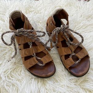 Sorel Tan Gladiator Sandals